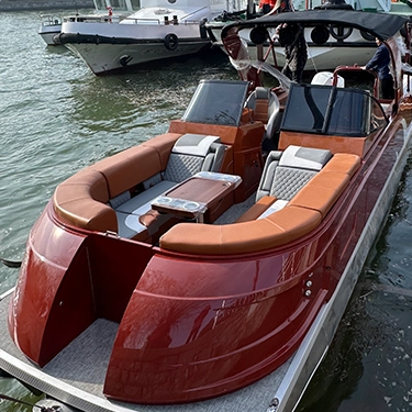 25ft Aluminum Pontoon Boat